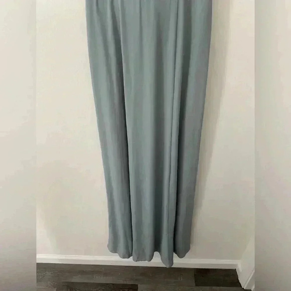 Show Me your Mumu, Lauren Tie Maxi Dress, Size M, Color: Deep Sage Chiffon - Picture 5 of 5